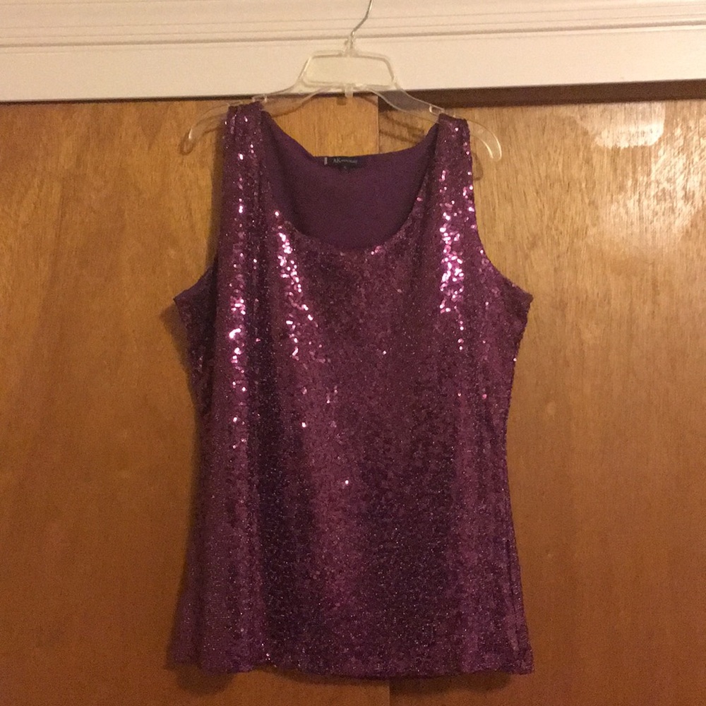 Sequin Tank Top